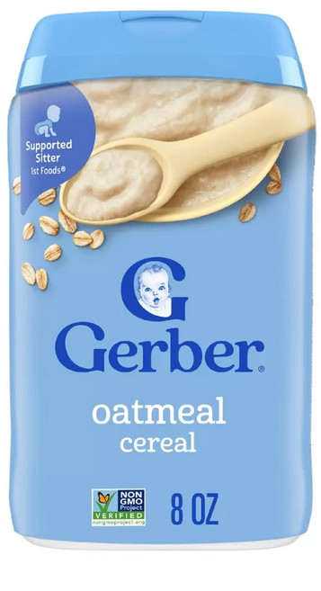 거버 시리얼 227g, 오트밀(Oatmeal), 1개