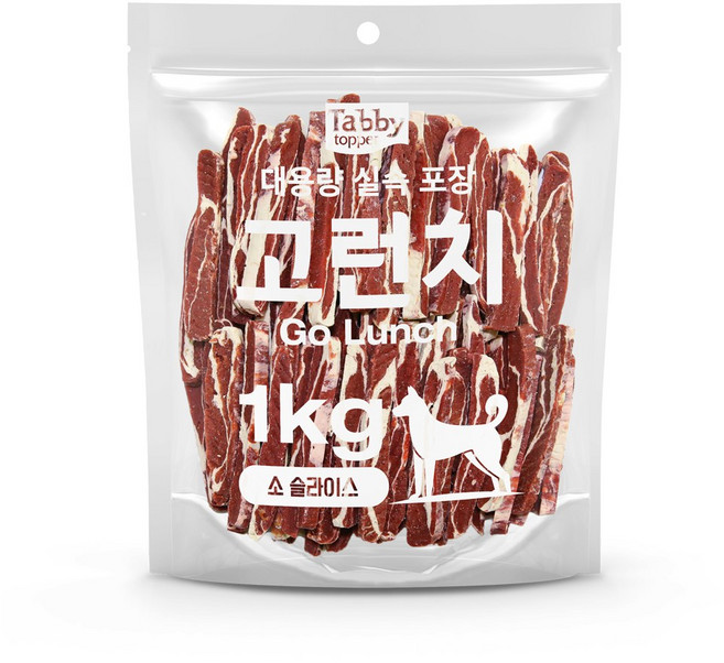 고런치 대용량 실속포장, 1개, 1kg, 소고기
