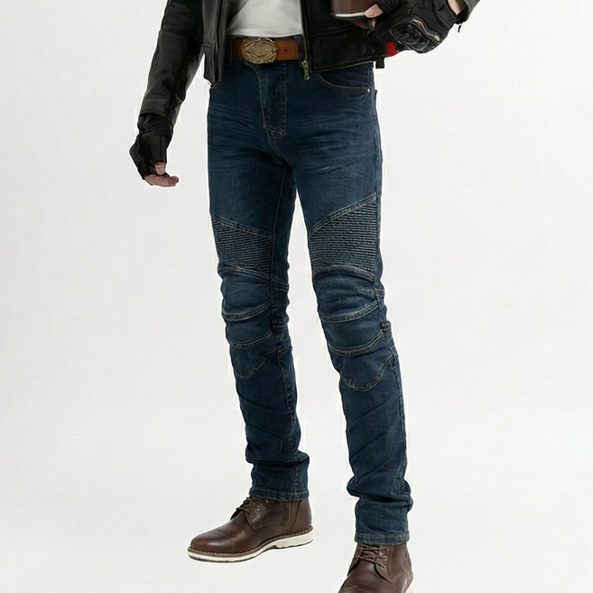 크크섬 데님 바이크팬츠 4종 [보호대포함]