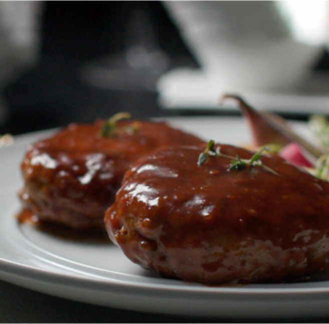 김호윤셰프의 프리미엄 한우한돈 함박스테이크, 15개, 180g