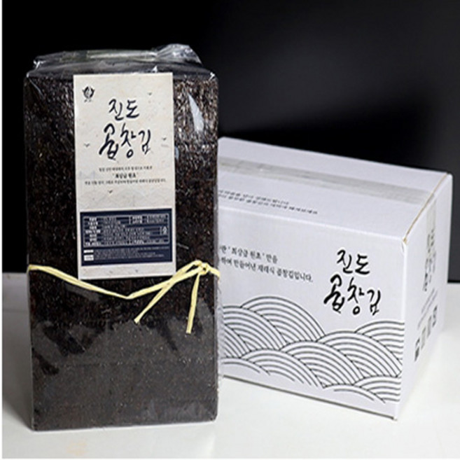 [엠디] 꼬들꼬들 오독오독 은은한단맛 재래식 진도곱창김 1톳100매, 2개, 430g