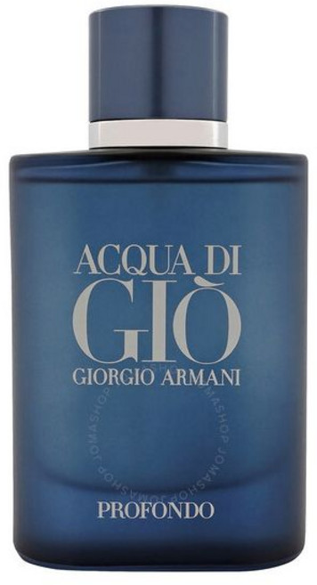 향수 조르지오 아르마니 남성 아쿠아디 지오 프로폰도 EDP 스프레이 75ml, 1개