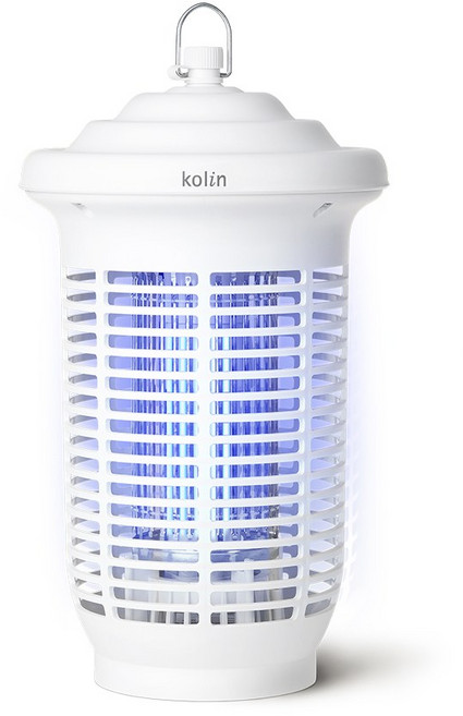 kolin 365nm波長誘蚊燈管 自動偵測光源開關 IPX4防潑水 V-0防火材質 室內戶外皆可使用, KEM-SD2457