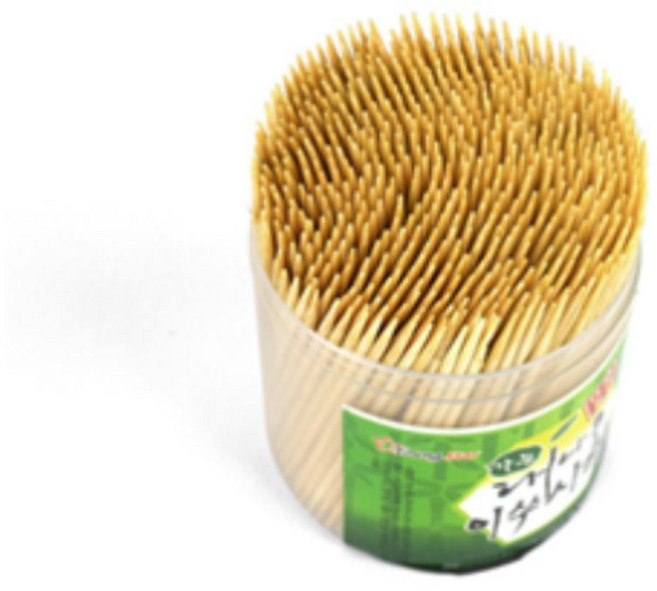 대나무 요지 이쑤시게 치간이쑤시개