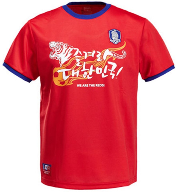 붉은악마티셔츠 월드컵티셔츠 즐겨라 축구응원티 오후5시마감 택배발송(평일기준)6