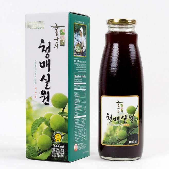 홍쌍리청매실 청매실원 1000ml x 1병, 1L, 1개