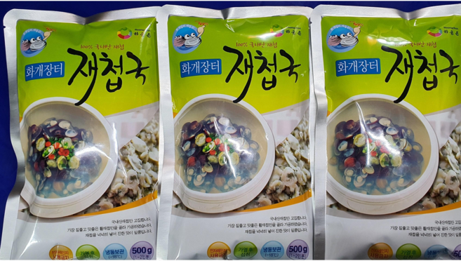 화개장터 재첩국 500g, 5개