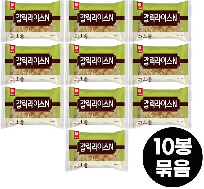 천일 갈릭라이스 200g x 10팩, 2kg, 1세트