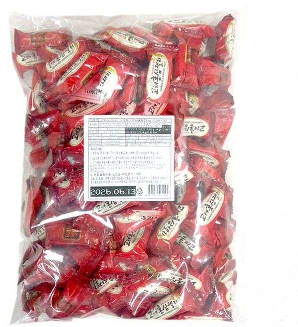 일광제과 고려 홍삼 제리, 2kg, 1개