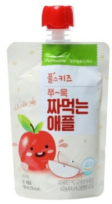 풀무원 풀스키친 쭈욱짜먹는애플 100mlX10, 10개, 100ml, 10개
