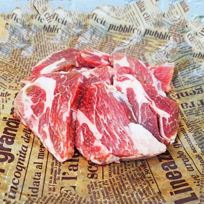 (배터짐) 캠핑가자! 숙성 냉동 양등심 500g(세절)+2소스증정, 1개, 500g