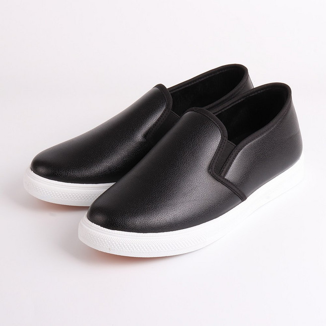 선업 MP-35 털안감 여성 슬립온 기모 레더