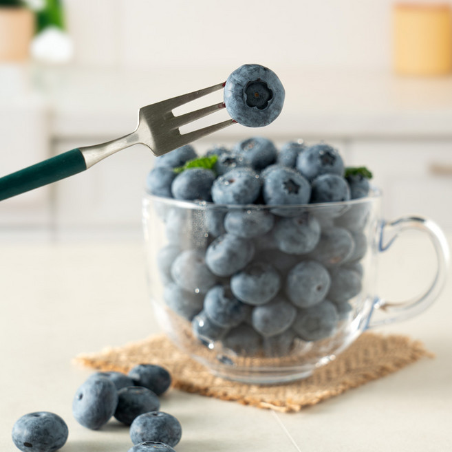 [행복한 농부] 달콤한 국내산 블루베리 생과 2026년 국산, 1박스, 500g