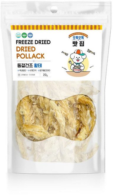 오독오독 맛집 오독오독 맛집 동결건조 황태 20g, 본상품선택, 2개