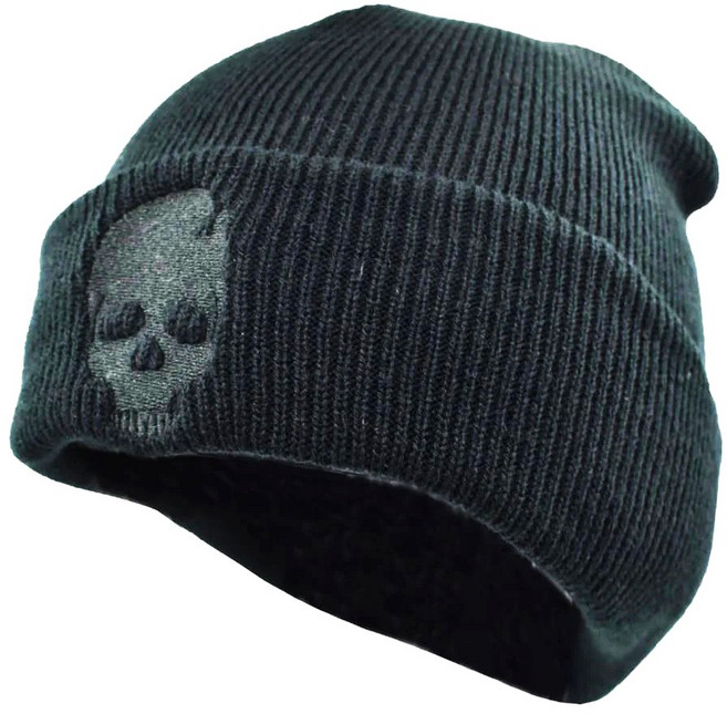 1p/2p구성 해골 자수 비니 공용 포인트 방한 모자 골무 데일리