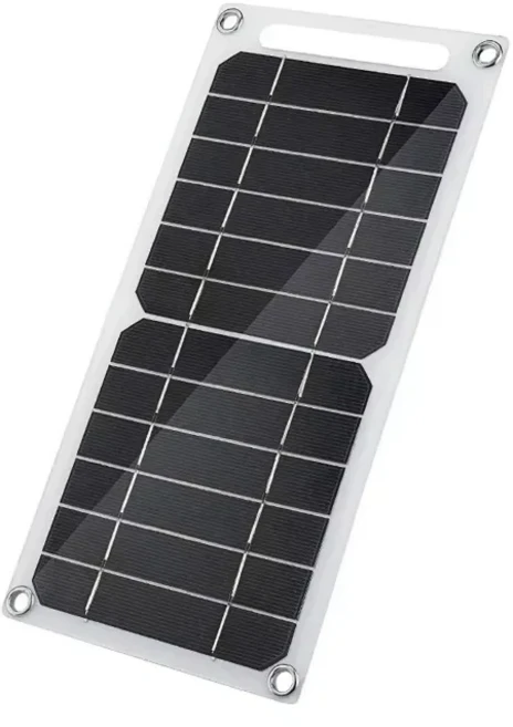 35W 5V USB 선파워 휴대용 태양광 패널 안전하고 안정적인 충전기 파워뱅크 야외 캠핑 가정용 RV 선물, 04 35W 1PCS