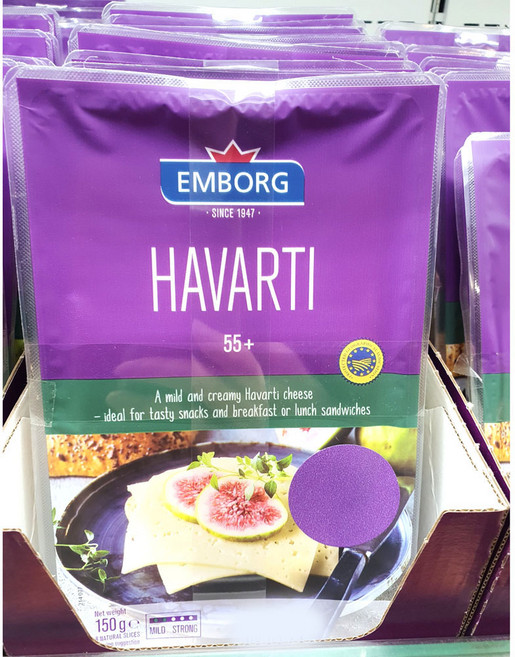 엠보그 하바티 슬라이스 치즈 150g x 2입, 2개