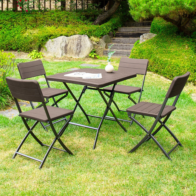 아르망 800 사각 브로몰딩 테이블 아르세의자 4개 세트, 테이블1ea+의자4ea