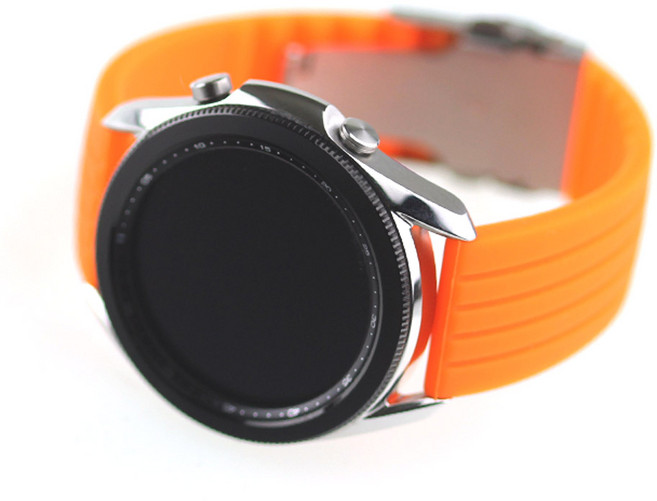 러버스트랩 갤럭시워치3 45mm R840 호환 UC5OR22, 1개, 단품