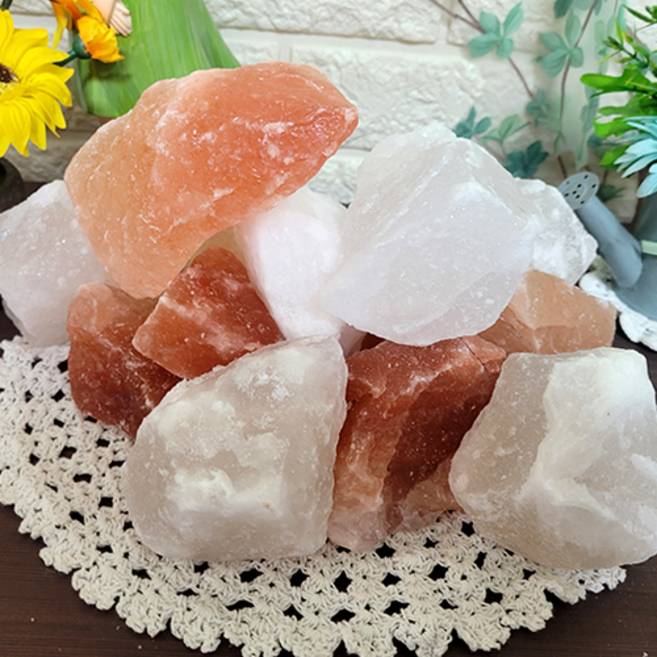 핑크솔트 5kg 소금 암염덩어리5-10cm 미디움사이즈, 1개