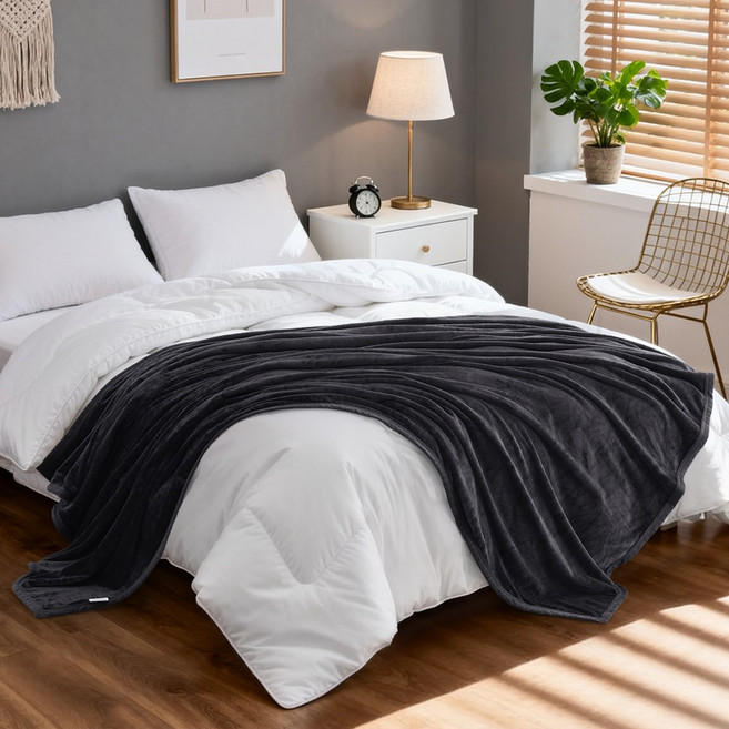 잠자리 사계절 포근한 극세사 담요