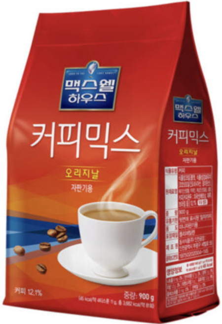 맥스웰하우스 오리지날 커피믹스 자판기용, 900g, 1세트