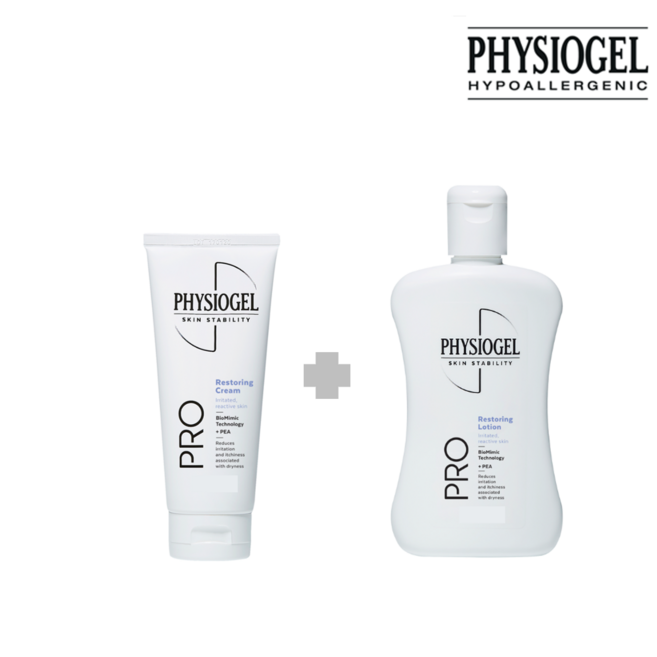 [국내정품 세트] 피지오겔 AI 리페어 프로 리스토어링 크림 100ml + 로션 200ml, 1개