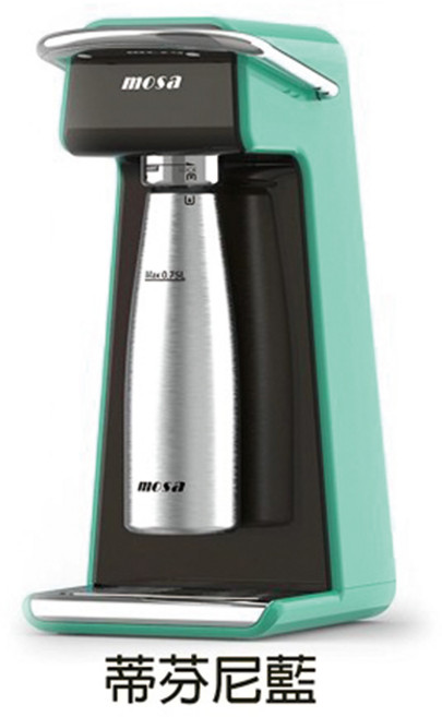 mosa 氣泡水機 簡約時尚設計, 3 蒂芬尼藍