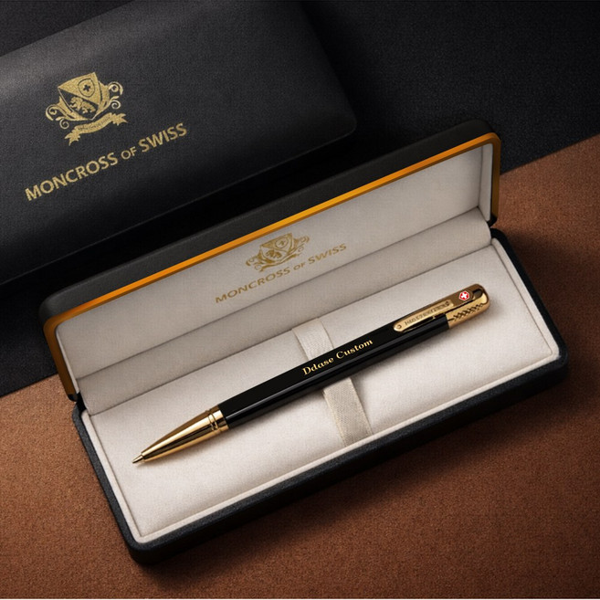 몽크로스 티틀리스 각인볼펜 고급 명품 선물용 볼펜 [포장+쇼핑백 무료]