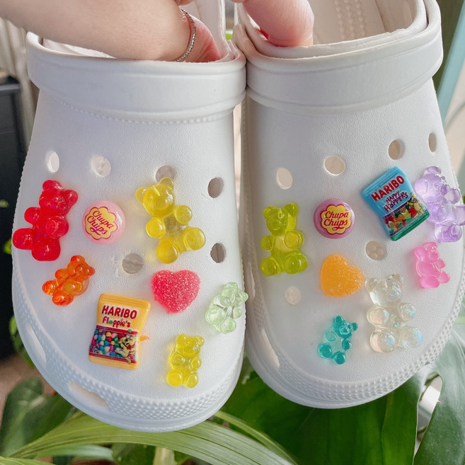 달콤말랑 젤리 파츠 세트 16P 슬리퍼 참 세트 감성