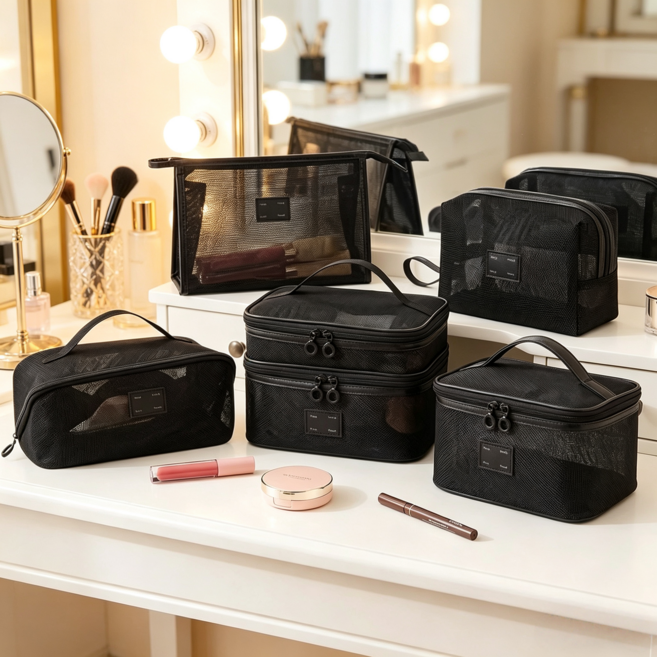 아이실린 대용량 화장품 파우치 여행용 파우치 5종 세트