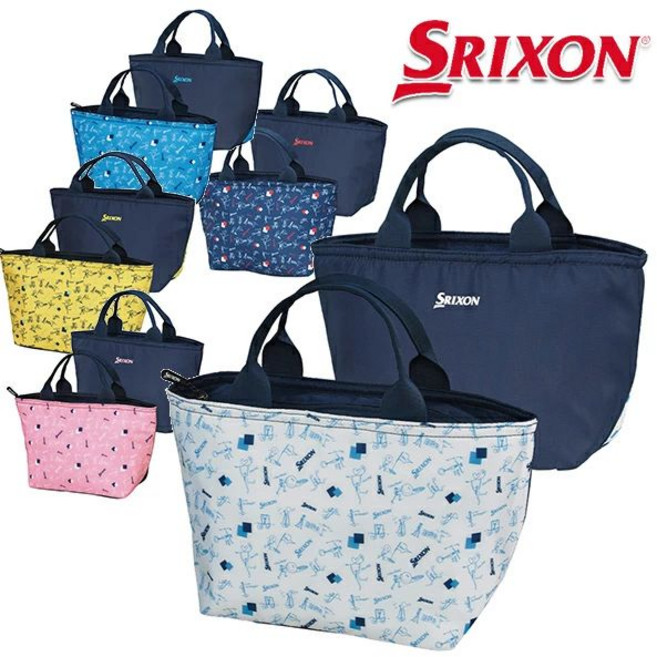 2025년 스릭슨 GGF-B2702 던롭 골프 가방 보냉 미니 토트백 파우치, 1개, 네이비