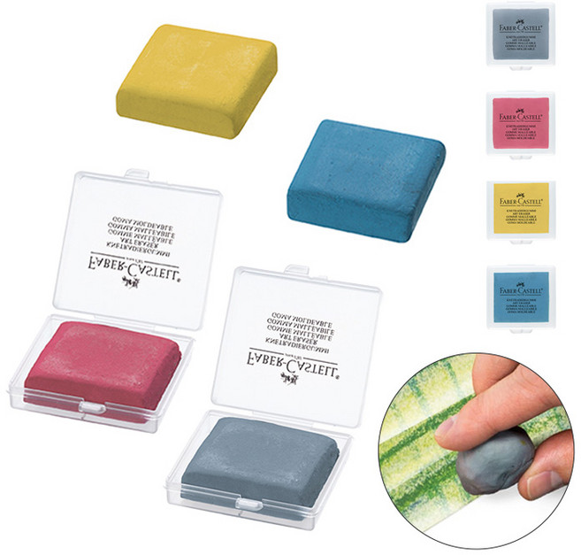 파버카스텔 전문가용 니더블 지우개 /떡지우개, 컬러랜덤, 1개