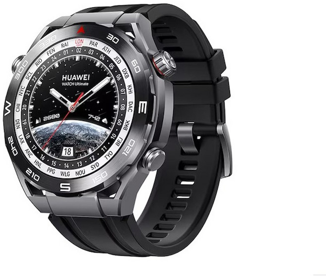 HUAWEI Watch Ultimate 運動健康智慧手錶, 馳騁黑