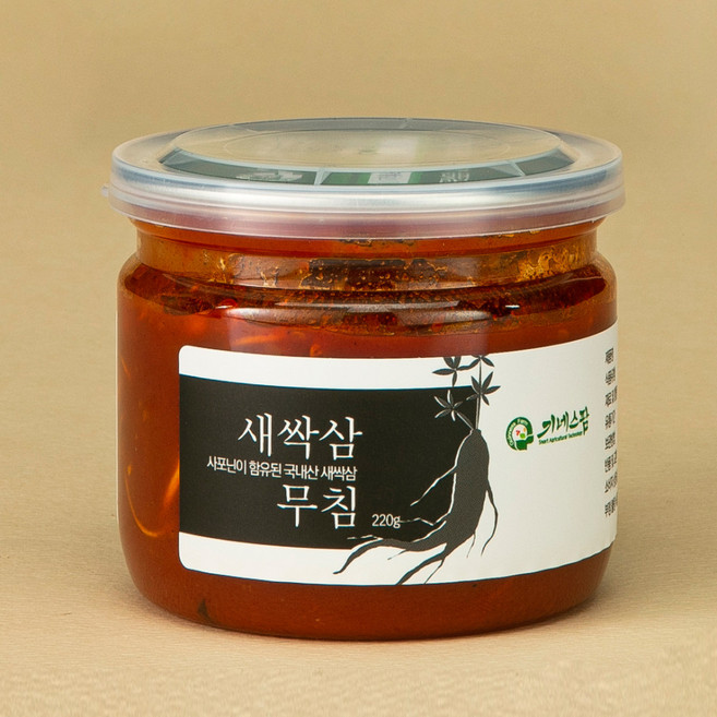 기네스팜 새싹인삼 무침, 4개, 220g