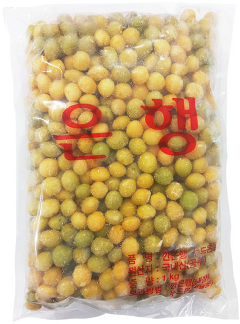 고소한 깐은행, 1kg, 1개
