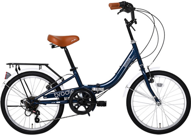 케이투바이크 미니벨로 가족형 접이식자전거 브로디20인치 7단, 1개, 148cm, 브로디 20인치 펄 네이비 미조립