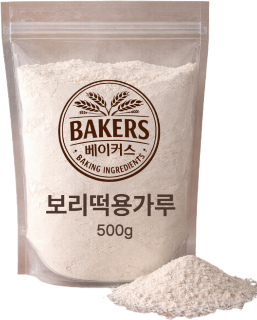 보리떡용 믹스(보리술빵)가루, 1개, 500g