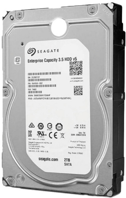 DTAudio聆翔 無線監控 NVR主機專用 大容量/備份硬碟, 1個, 3.5吋2TB硬碟, IPC-HD02