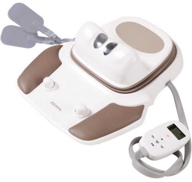 제스파 누워넥 안마기 목 어깨 마사지기, zp-4555, W.Beige(화이트 베이지)