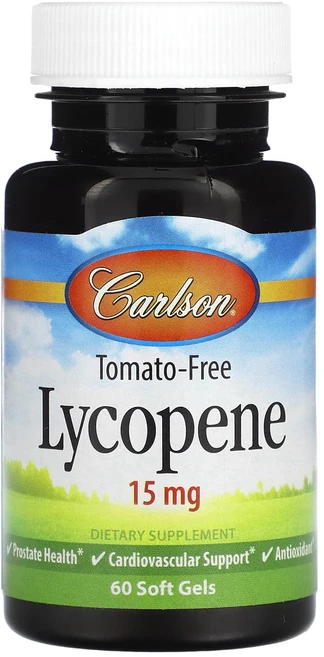 Carlson 토마토 무함유 라이코펜 15mg 소프트젤 60정, Carlson토마토무함유라이코펜15mg소프트젤60정, 1개 - 쿠팡