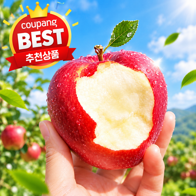 [50박스특가] 햇홍로사과 꿀brix 산지직송 홍로사과, 1박스, 10kg
