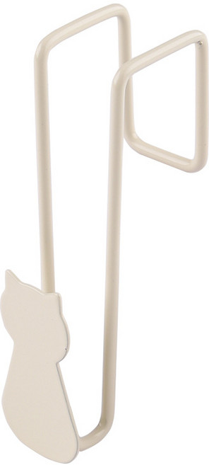 모어데이홈 무타공 싱크대 문걸이 후크걸이 3p, 3개, 아이보리