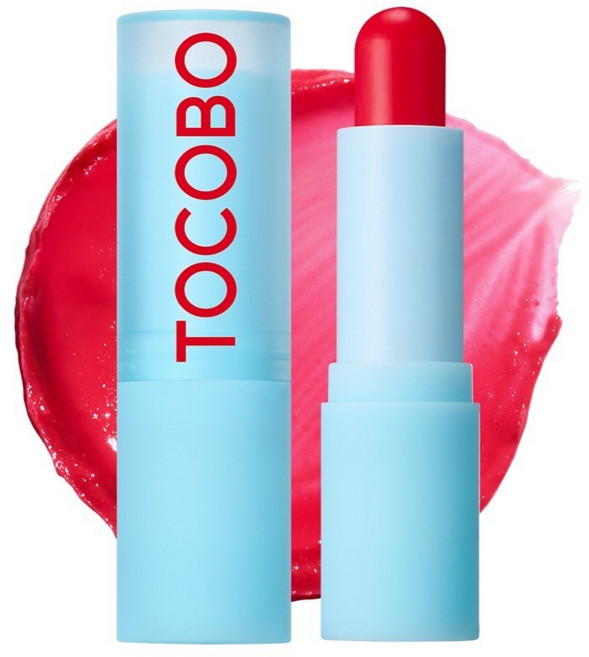 토코보 글래스 틴티드 립밤, 011 플러쉬 체리, 3.5g, 1개