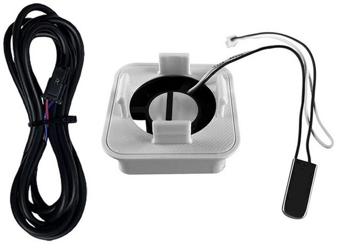 Bambu Lab 3D 프린터 액세서리의 P1P/P1S DC5V 2510 압출기 핫엔드 냉각 팬 2개 3D 프린터용 25x25x10mm 0.2A 전류 70mm 케이블 라인, A1용 핫엔드 팬