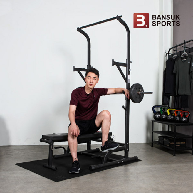 반석스포츠 비스펙 스미스벤치, 1개, 블랙