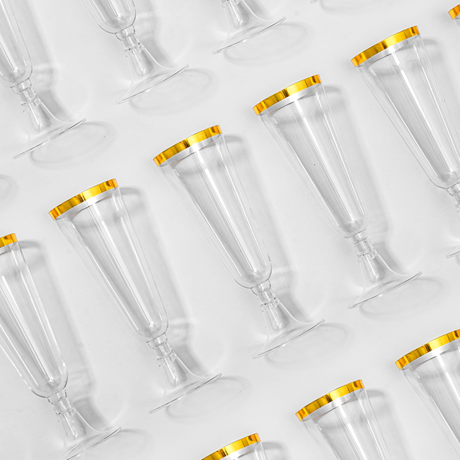 스타트오버 플라스틱 일회용 샴페인잔 와인잔, 20개, 150ml