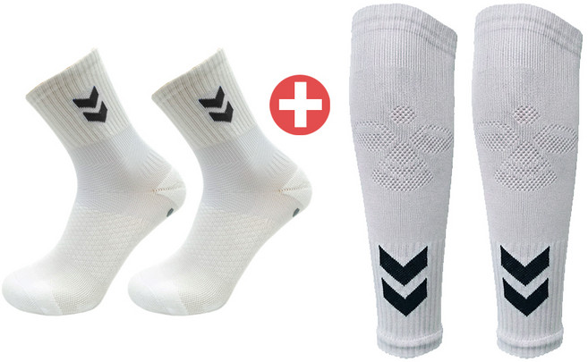 험멜 축구 논슬립 축구 양말 튜브 스타킹 세트