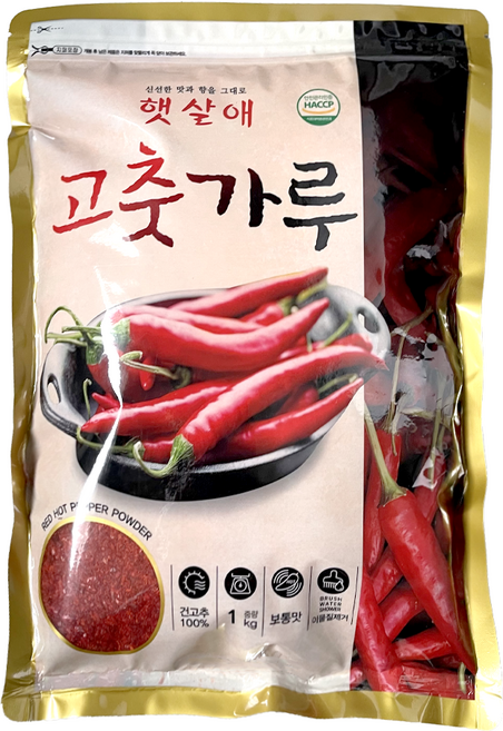고춧가루 김치용 굵은가루 1kg 보통맛 수입, 1개