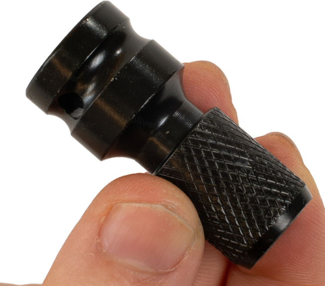 툴리버 임팩 렌치 아답터 6.35mm 어댑터 임팩트 비트 홀더 퀵소켓, 1개